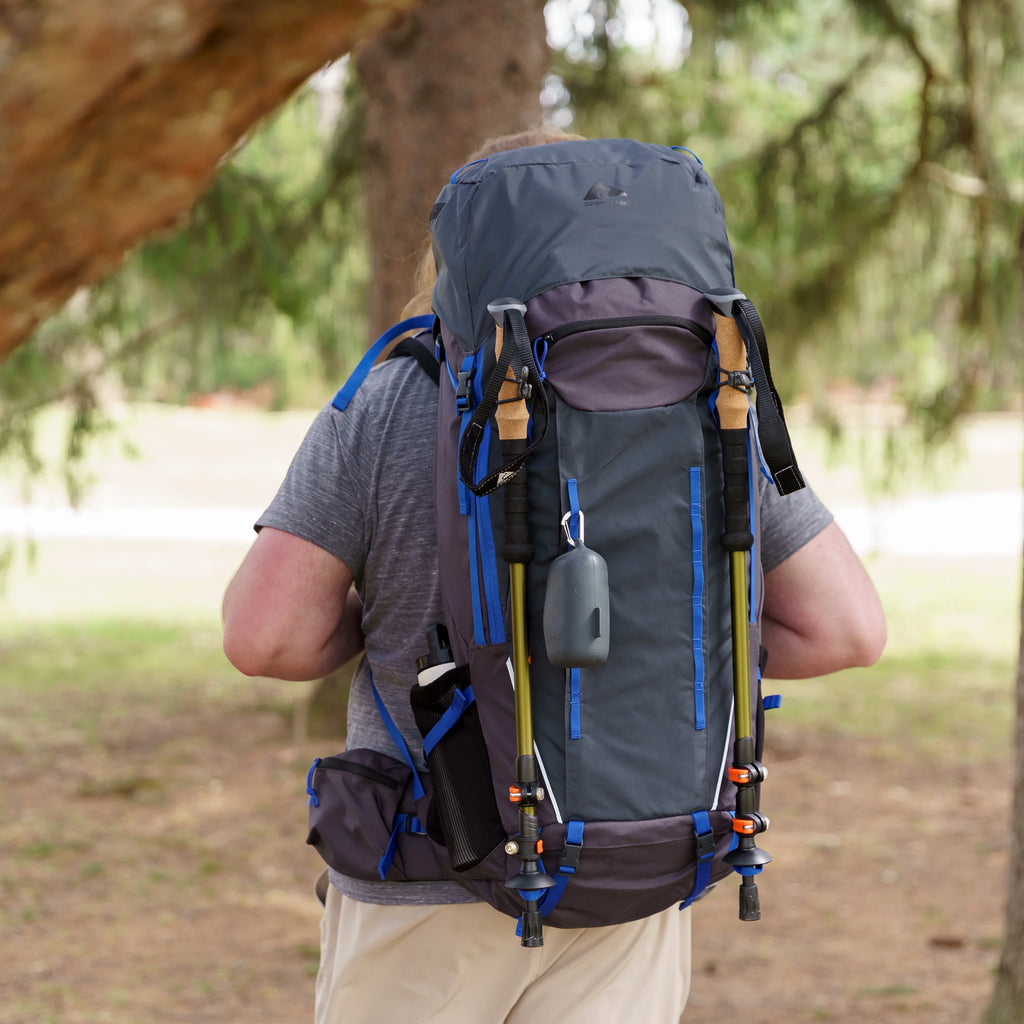 65 Liter Gray Backpacking Backpack N141952