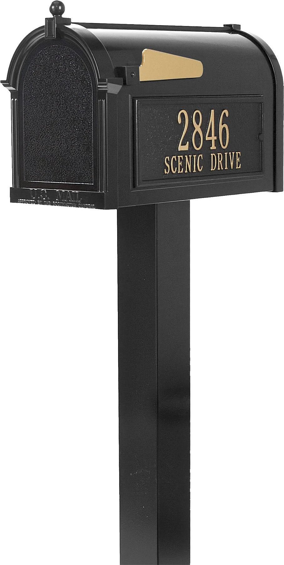 Black Mailbox Package F575
