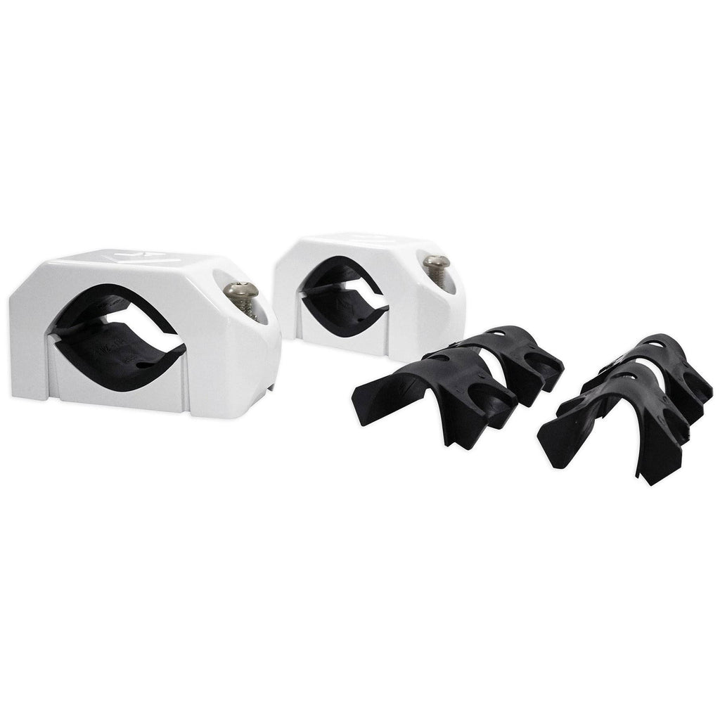 Diecast Wakeboard Tower Clamps - White X189