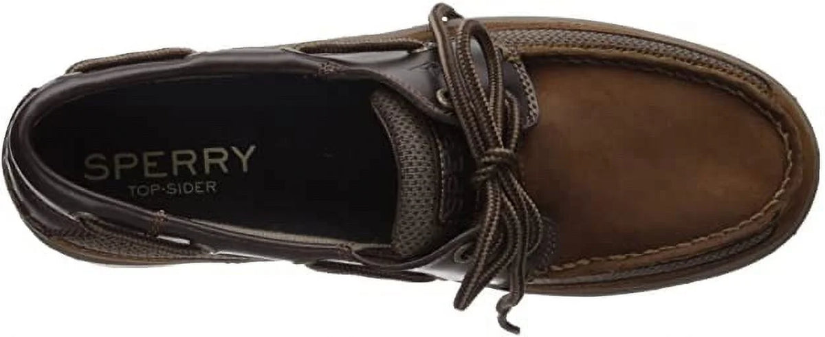 Men's Brown Boat Shoe WIDE N610140