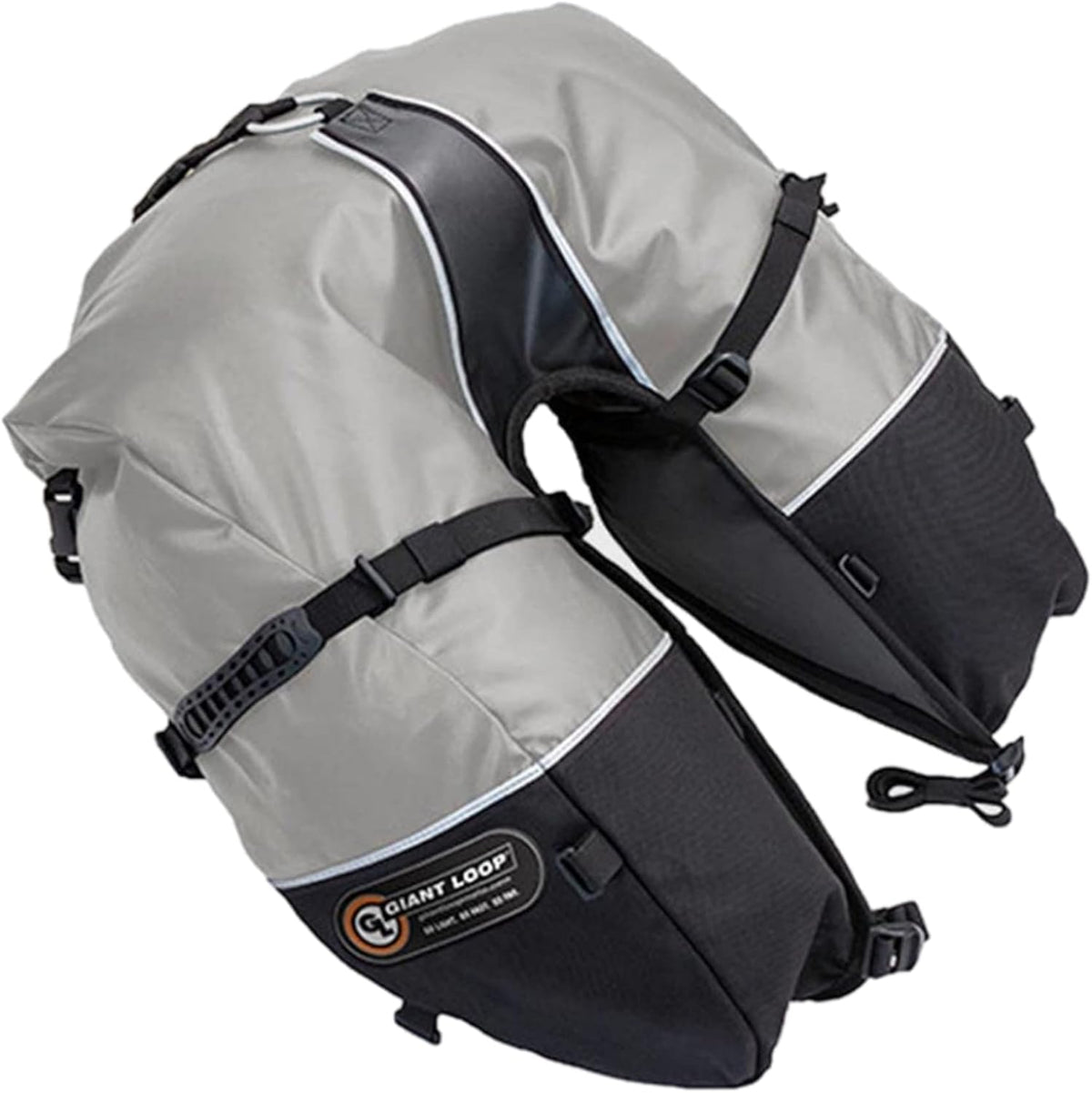 Black Water-resistant 39-Liters Motorcycle Storage Bag C8278