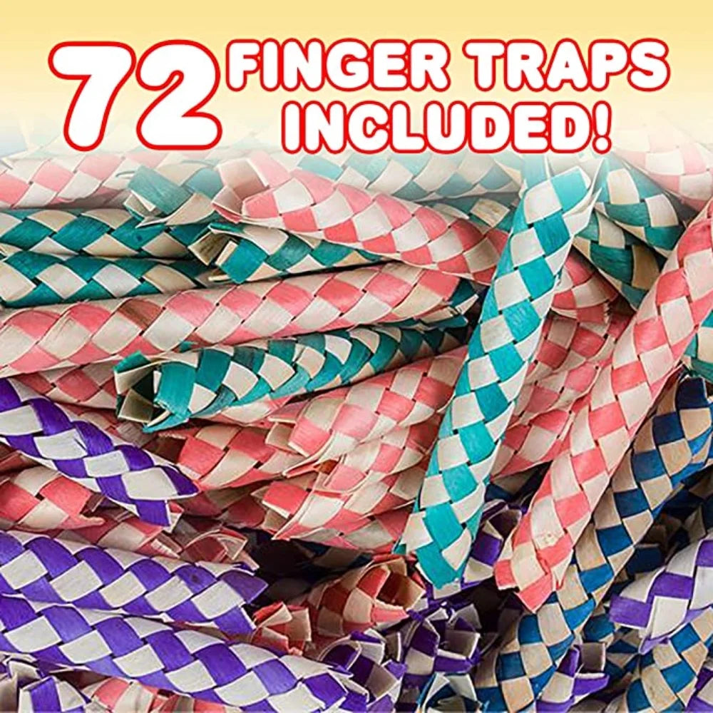 72Pcs Bamboo Finger Traps H210