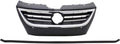 Primed Black Plastic Grille Assembly with Chrome Molding and Distance Sensor Hole P5520