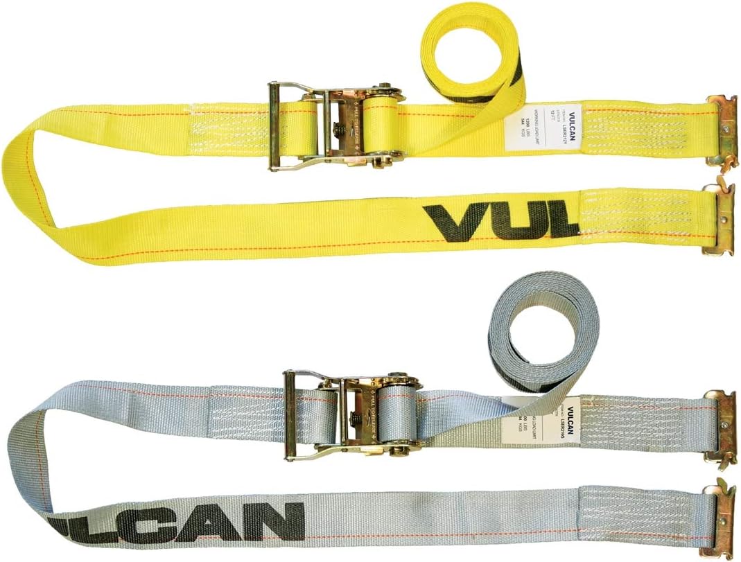 12 Piece Ratchet Style E Track Strap Combo Pack S363