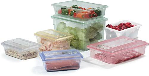 Red 8.5 gal Food Storage Container (Pack of 6) J7599