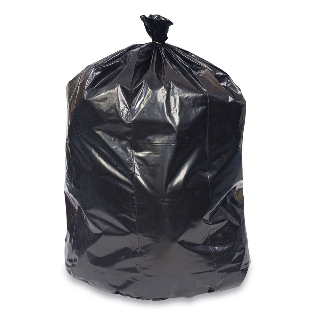 Black 45 Gal 1.5 Mil Can Liners 50/Carton K591