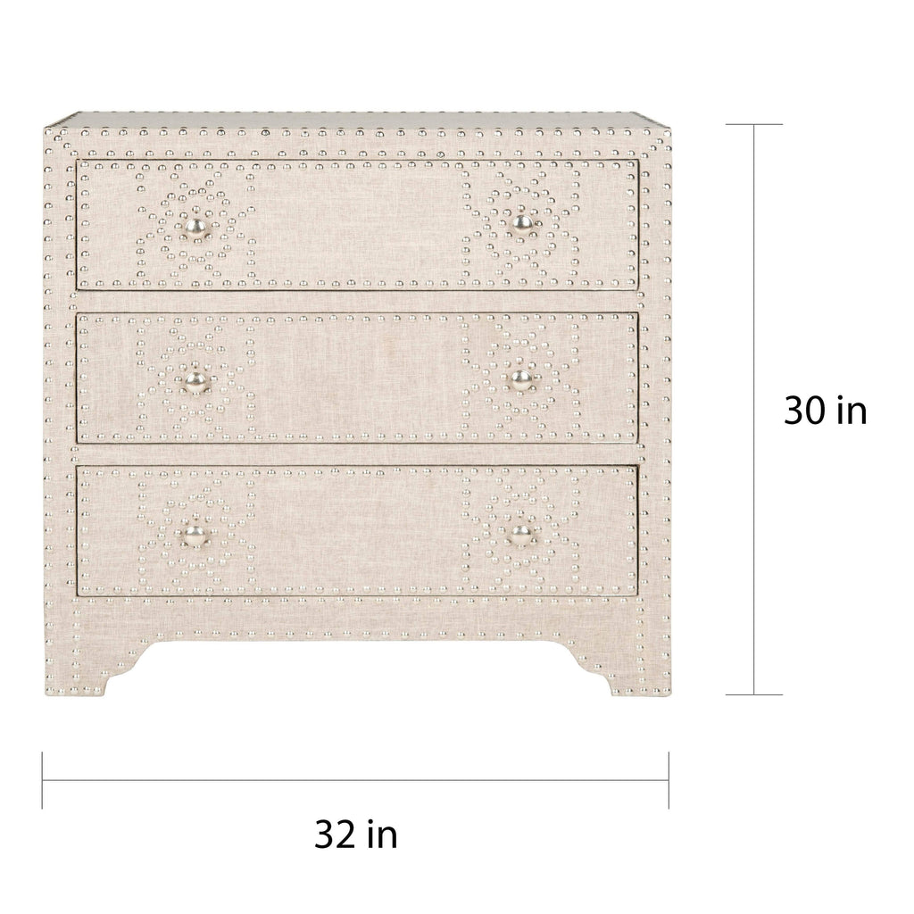 3 Drawer Grey Chest M194852