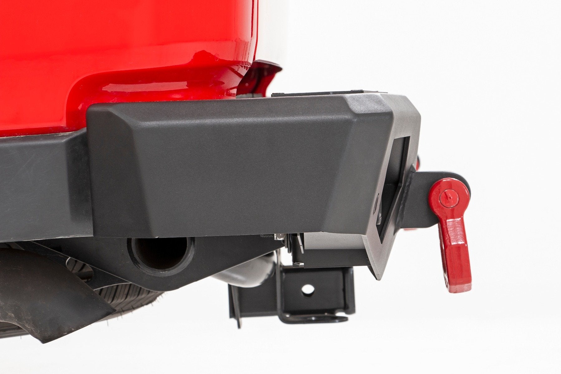 Heavy Duty Rear Bumper with LEDs Y3781