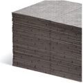 Hazmat Chemical Absorbent Pads, Heavyweight, 20 x 15, Pink, 100pcs Pack of 2 L673131