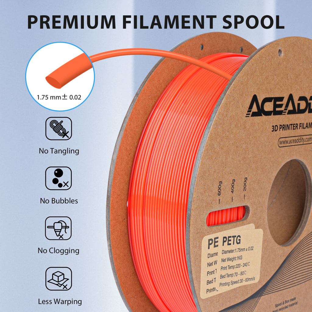 3D Printing Supplies 1.75mm ±0.02 Mm Spool G873338