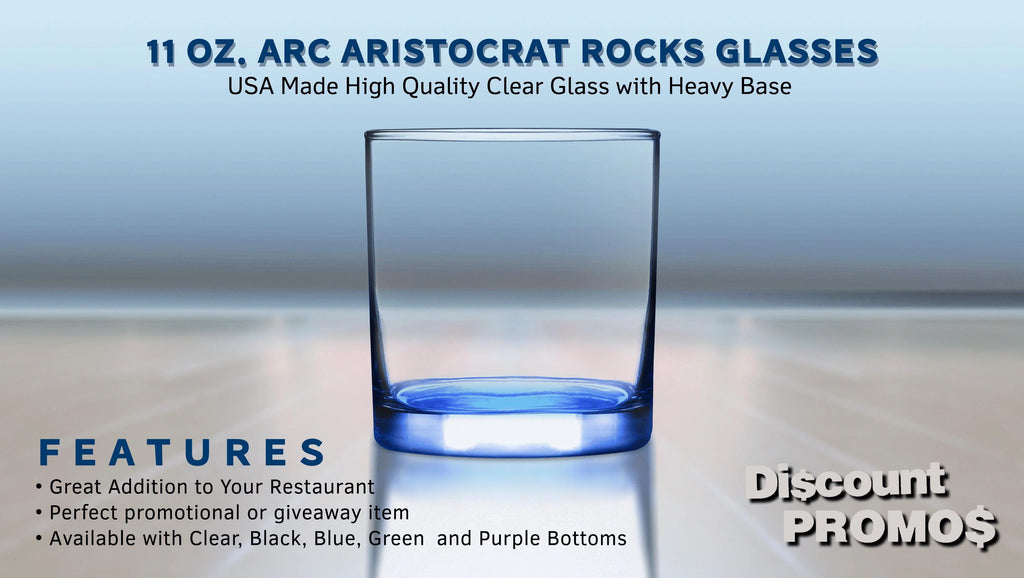 Blue 10 Pack Rocks Glasses Y976177