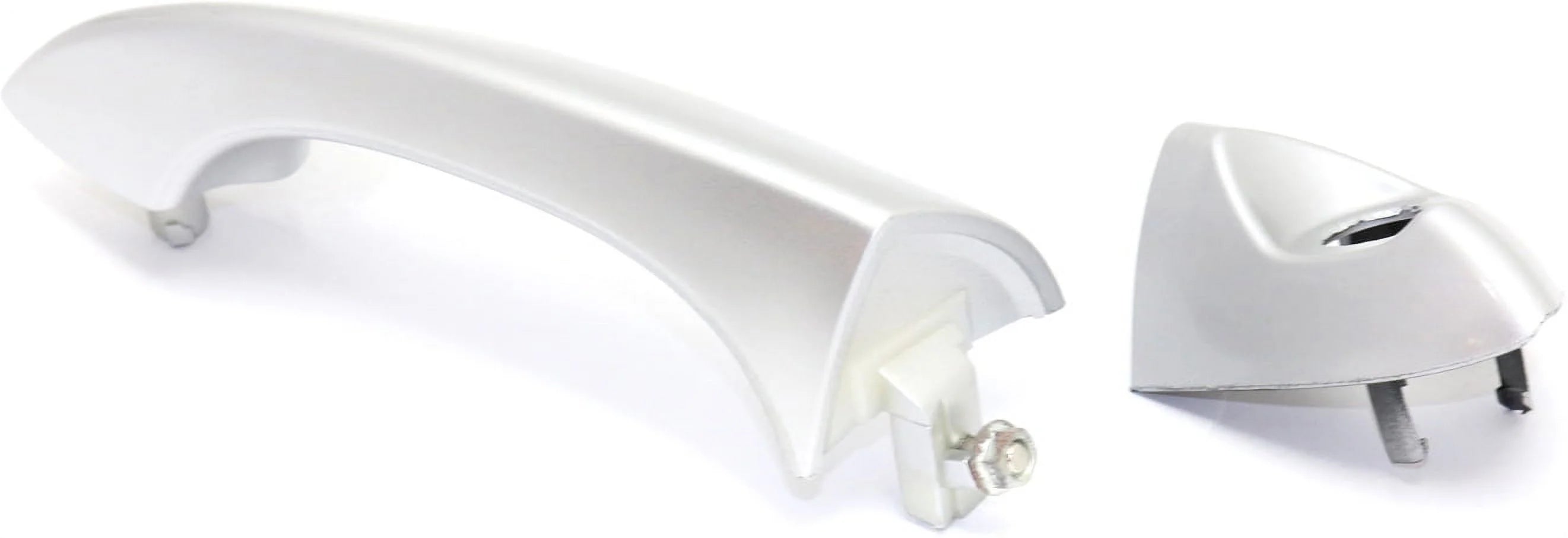 Silver Rear Left Exterior Door Handle S80178