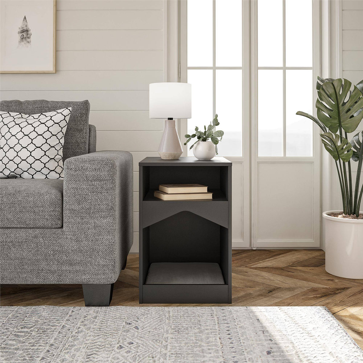 Black Cat House End Table U248