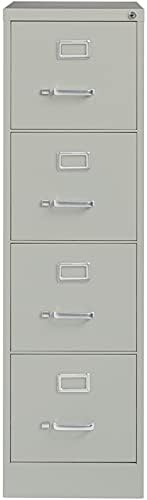 4 Drawer Light Gray Filing Cabinet Q798