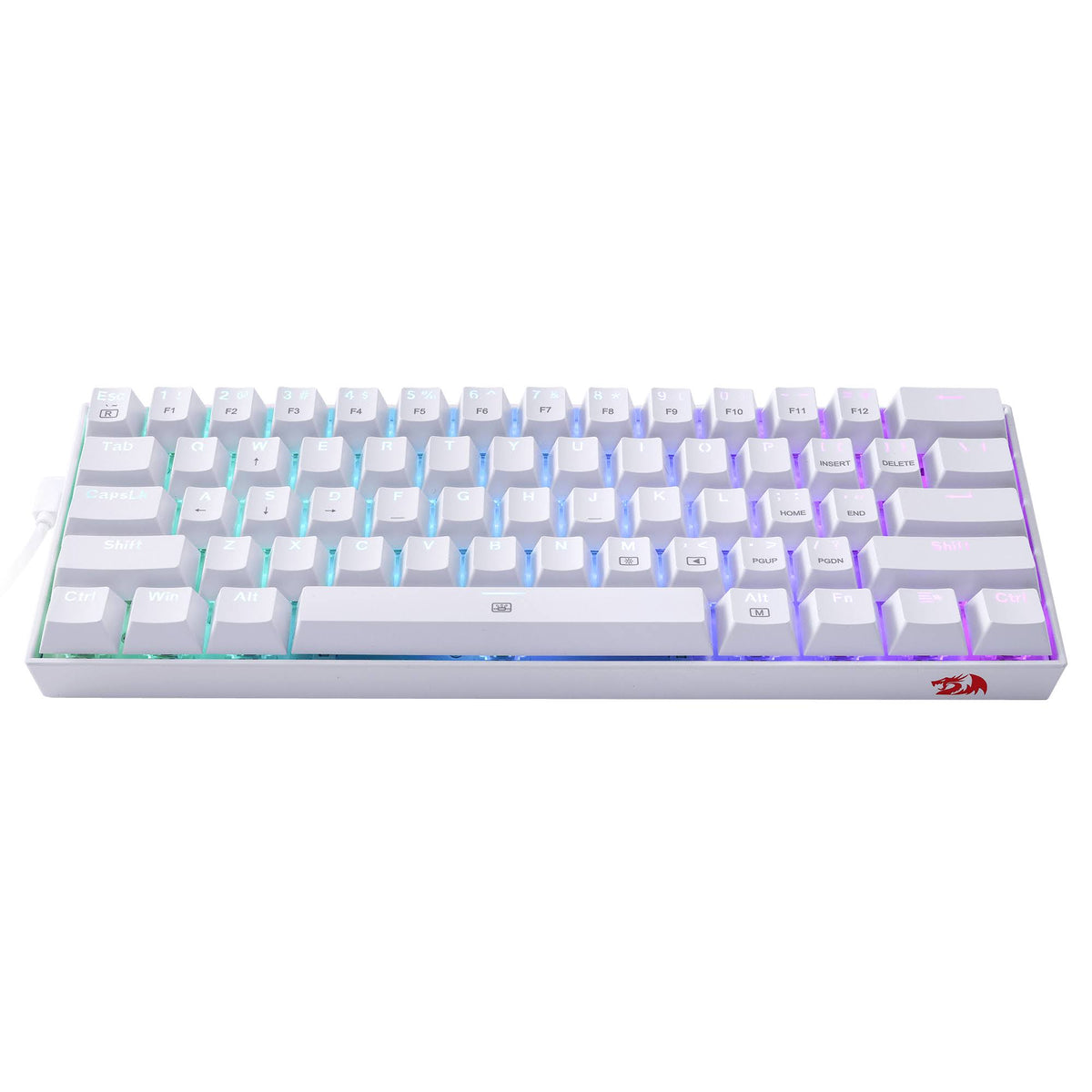 K630 Wired RGB 60% Mechanical Keyboard with Tactile Brown Switch E275104