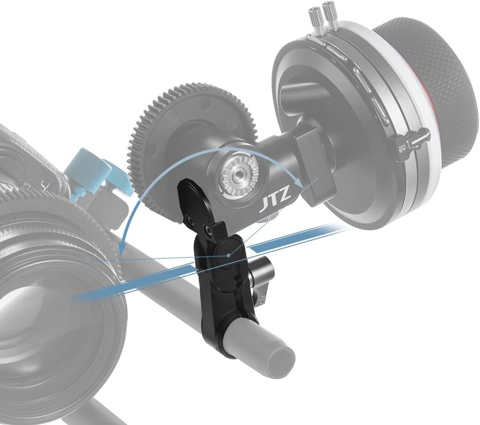 DP30 Cine Follow Focus Puller 15mm / 19mm Rail System Kit K22130