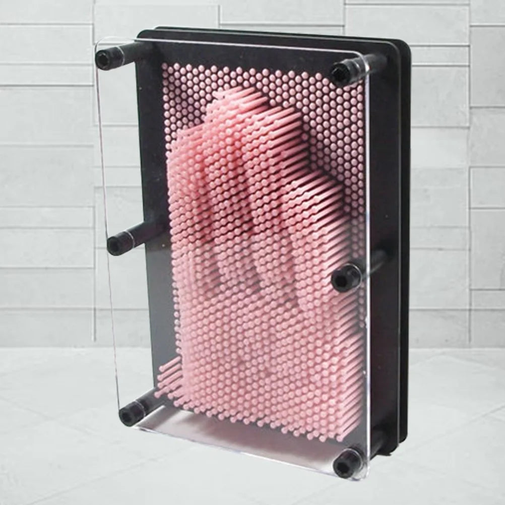 Pink 3-Dimensional Pin Art Board Toy D550248