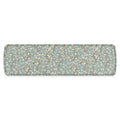 Sky/Khaki Cotton Kitchen Mat J954