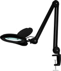 White 5 Inches Diameter Lens LED Magnifying Lamp with Clamp G955903
