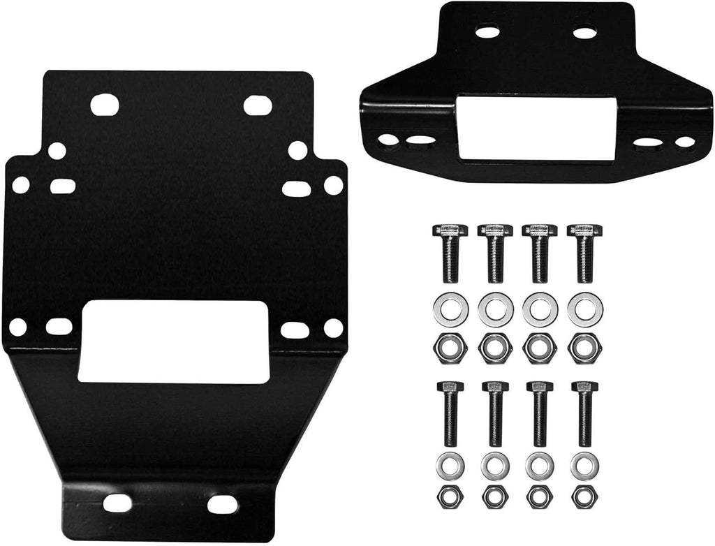 Winch Mounting Plate for Polaris RZR XP 900, Steel, Pack of 2 W880