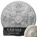 30 5/8x22OD x 2 1/2x22P Hand-Painted Ceiling Medallion Z280