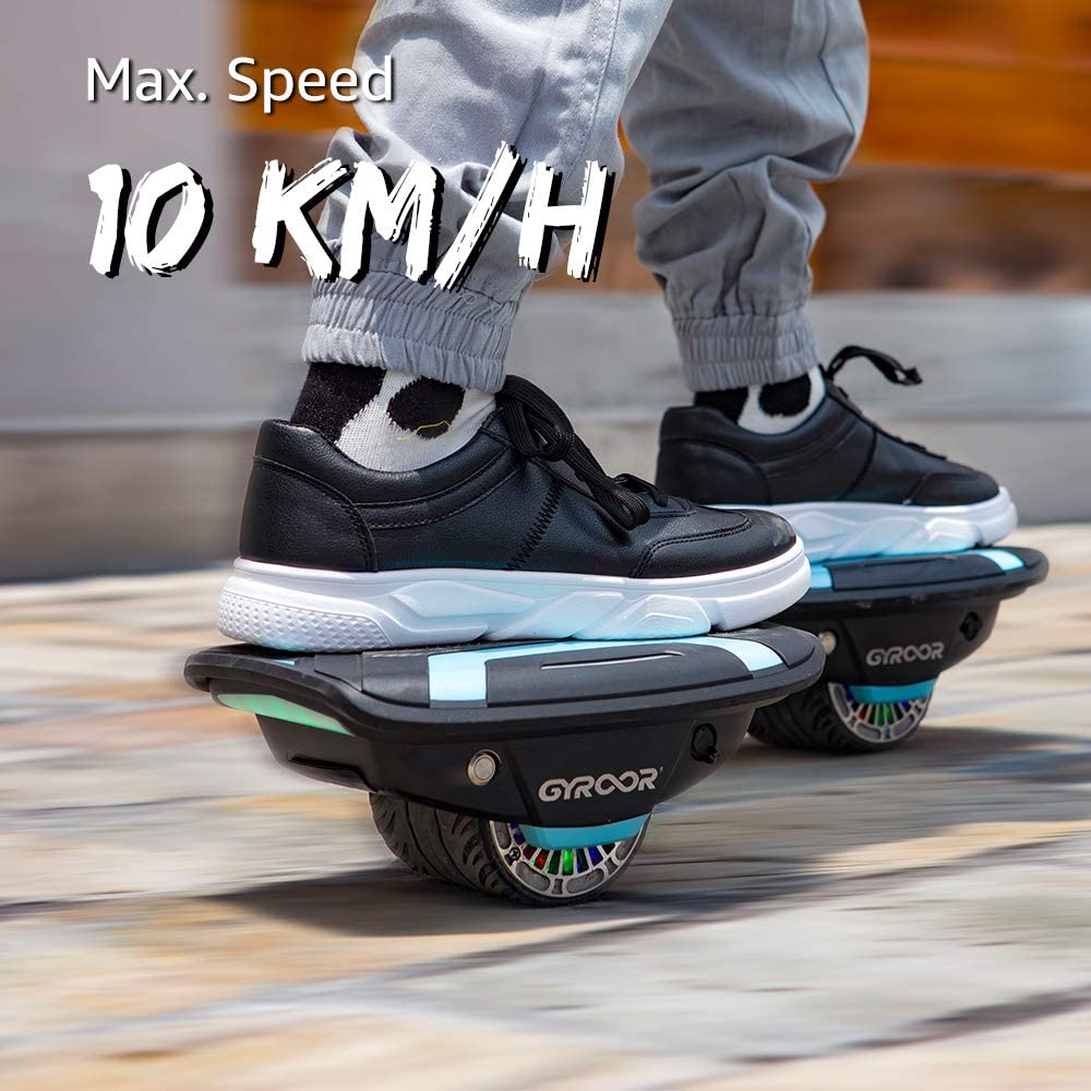 Electric Roller Skate Hoverboard with LED Lights J447871