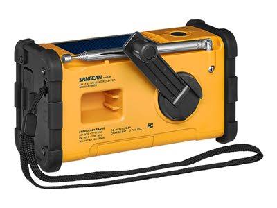 Yellow Portable Stereo Radio V5474