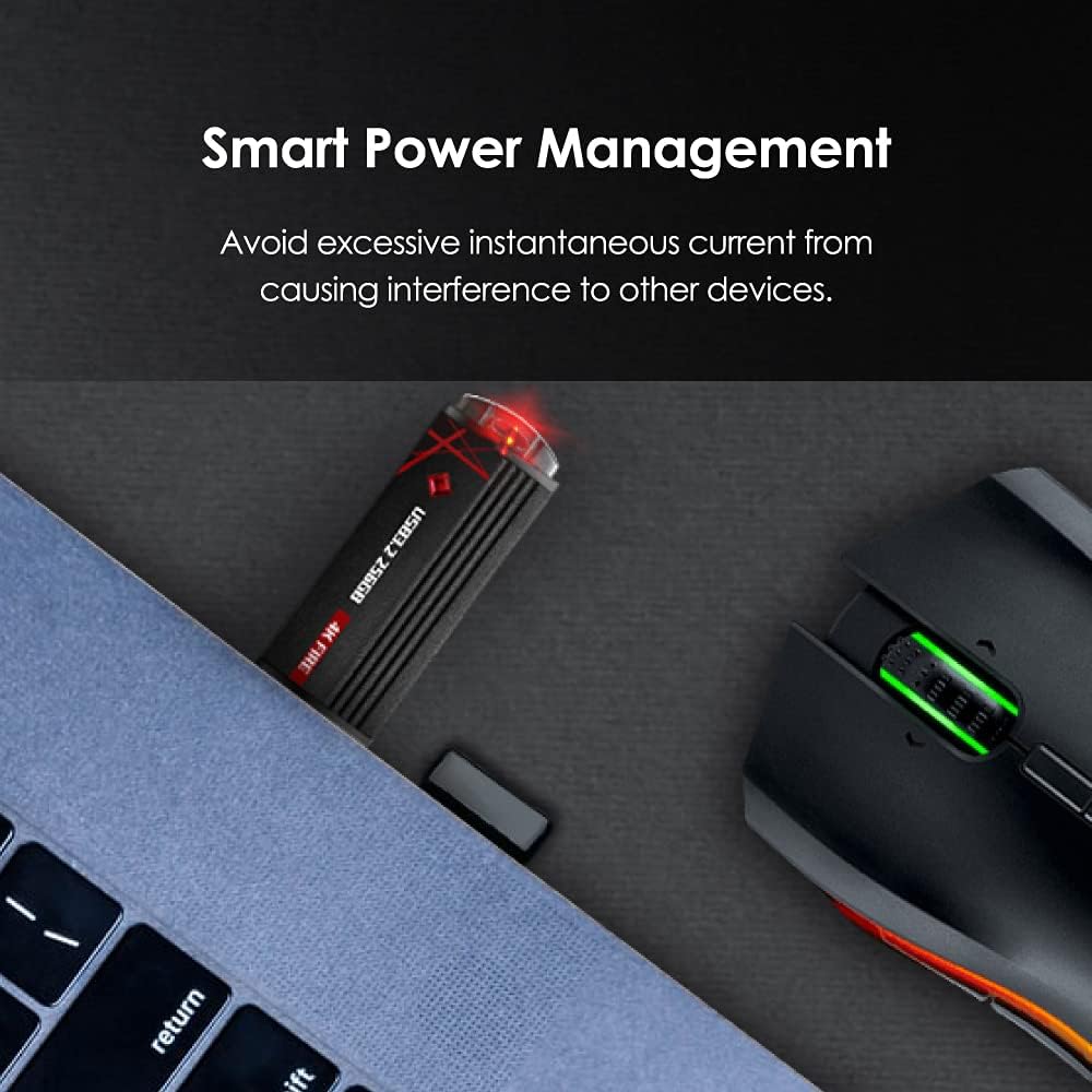 256GB USB 3.2 Solid State Flash Drive O6589