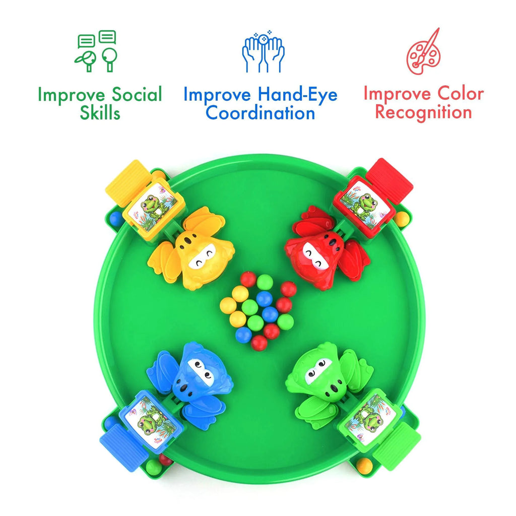 Hungry Frogs Family Board Game 4 Player B833