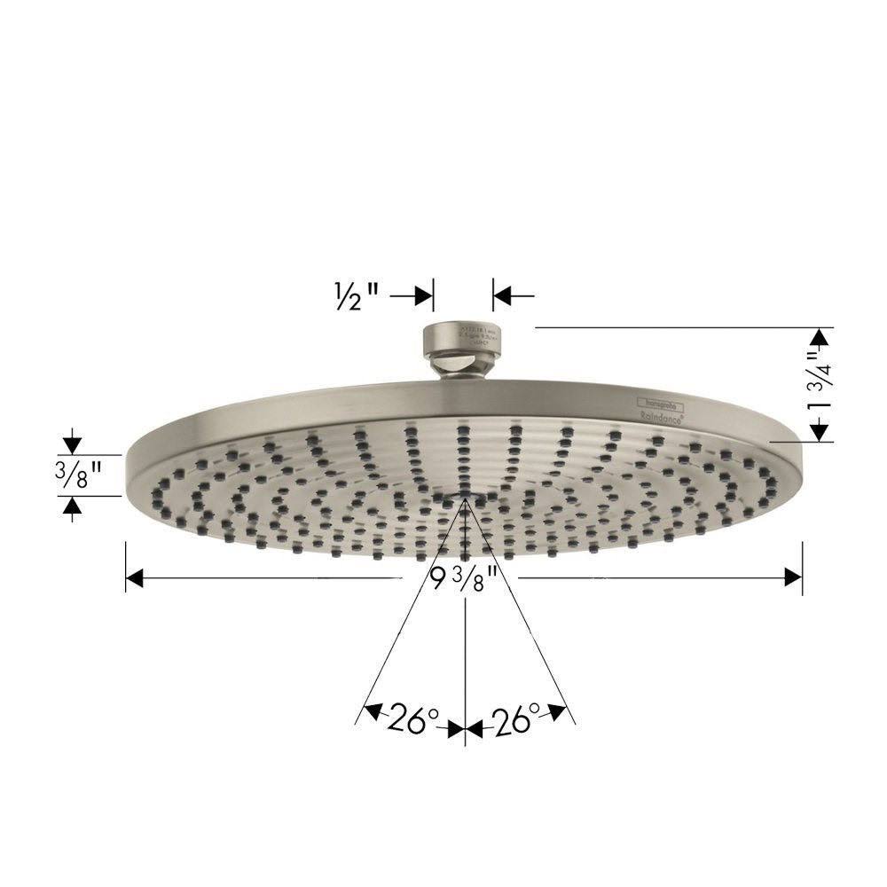 Brushed Nickel Showerhead N705081