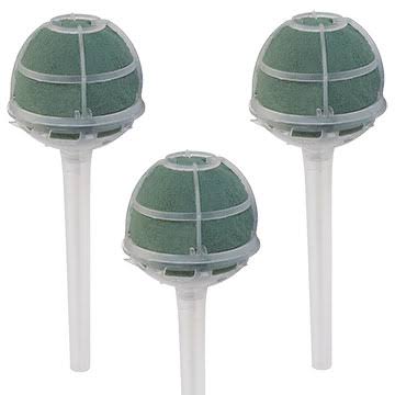 Clear Straight Bouquet Holder J561