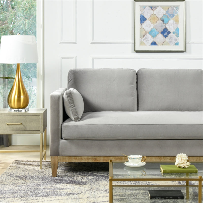 Modern Farmhouse Sofa Opal Gray J644191