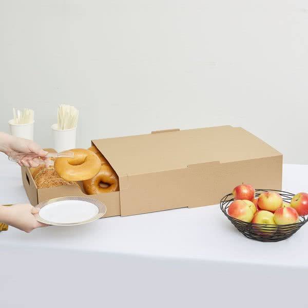 Small Catering Container Food Tray with Cover, Case of 15 Y608