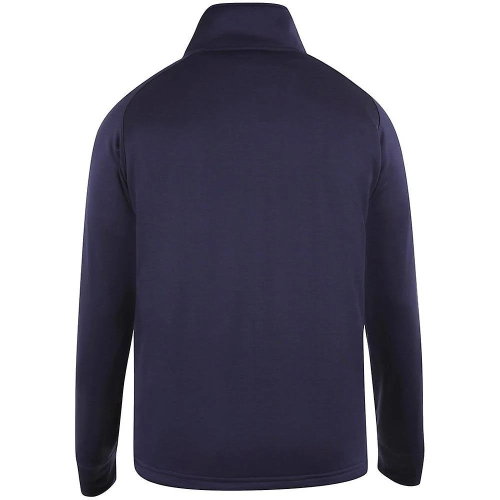 Navy 1/4 Zip Mid Layer Training Top W810