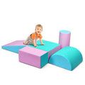 Pink 5-Piece Foam Blocks Soft Climber Play Set Z984