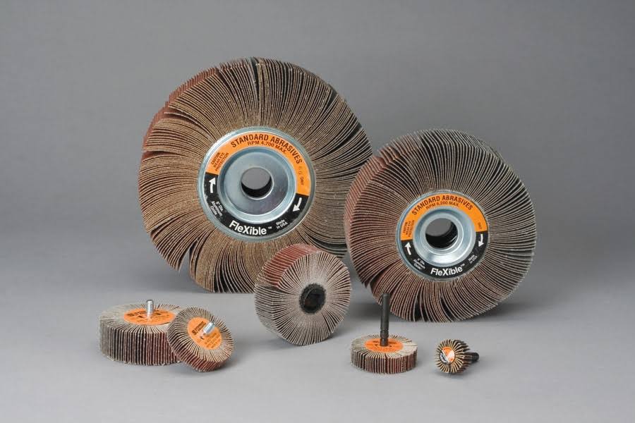 2 in x 1/2 in x 1/4-20 in 60 Flexible Flap Wheel P2482