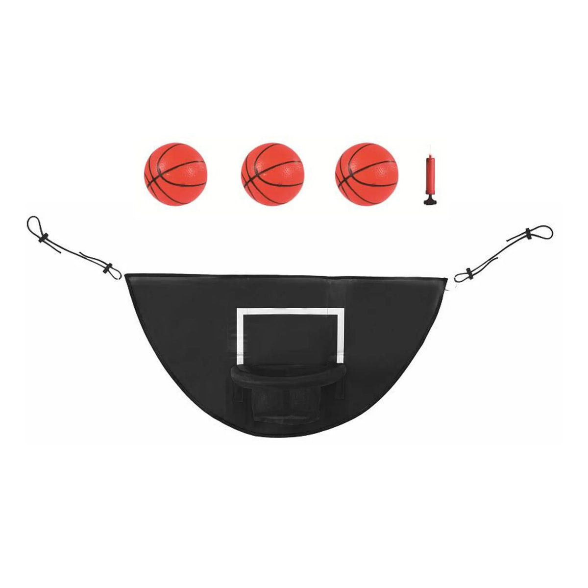 Mini Basketball Hoop for Trampoline with Enclosure Basketball Rack Sports Toys Lightweight Board Trampoline Accessories With Ball X366991